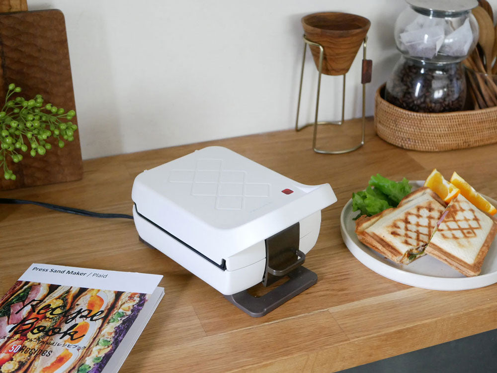 レコルトのプレスサンドメーカー プラッド本体