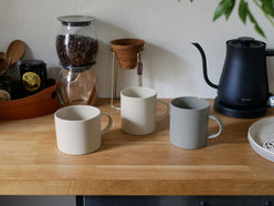 MOHEIMブランドの手作りセラミックマグカップ