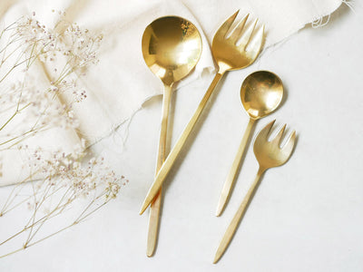 【Horn Please/ホーンプリーズ】BRASSスムースカトラリー