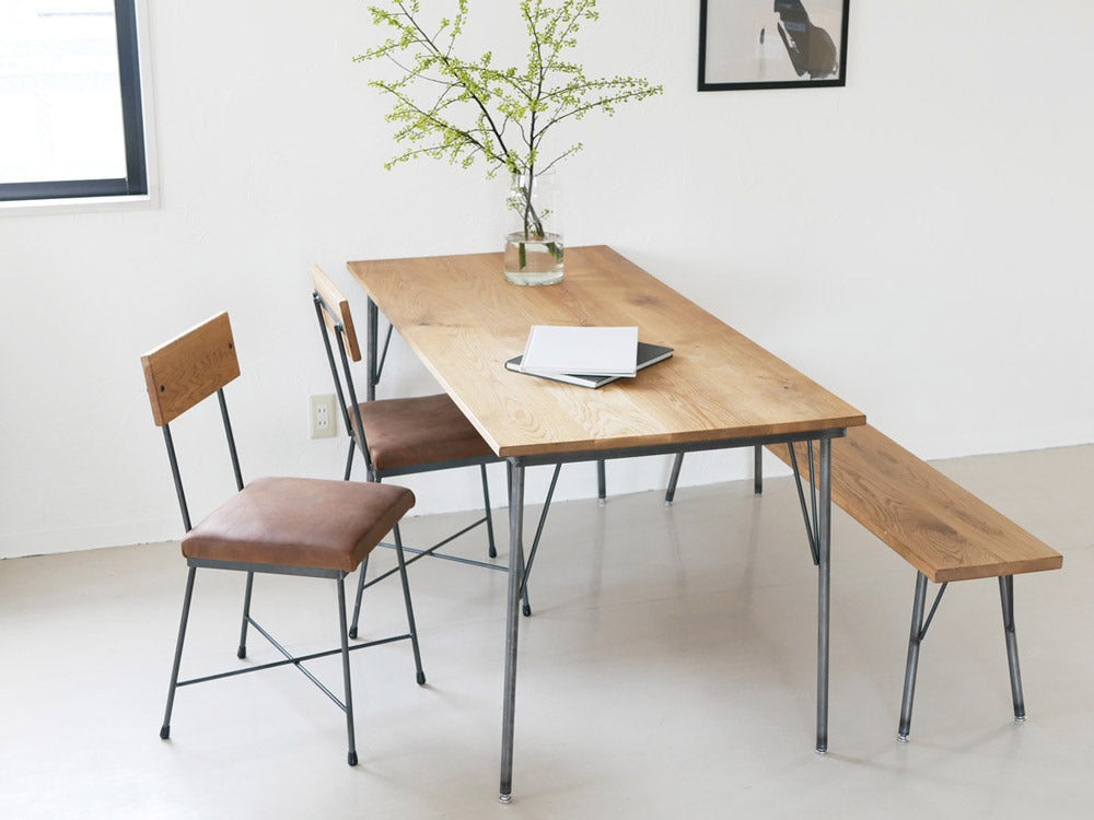 SIKAKU】Oak ダイニングテーブル【受注生産品・メーカー直送・代引き