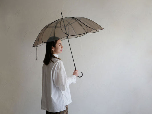 becauseビコーズの透明なクリアアンブレラ