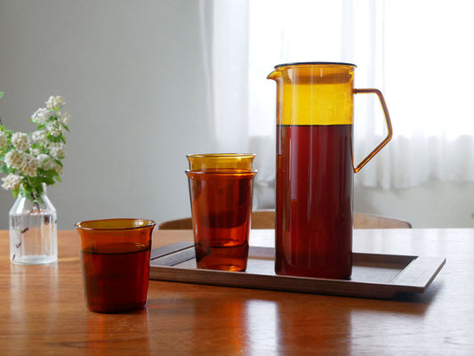 キントーCAST AMBERジャグとグラスセット