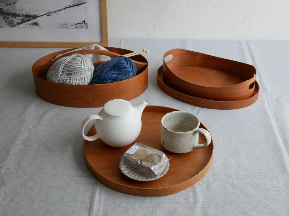 アクシス製チェリー材シェーカー用トレイ