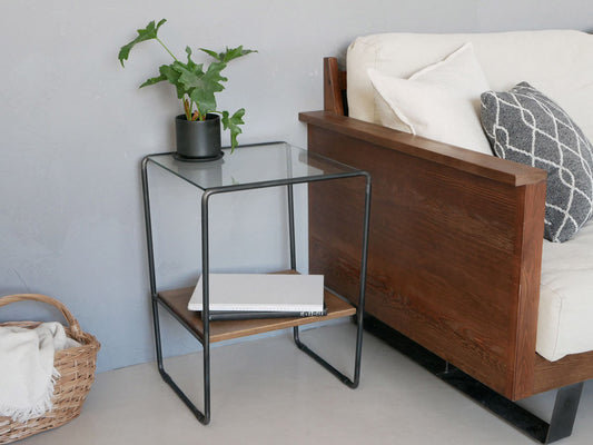 adepeche製アッシュサイドテーブル