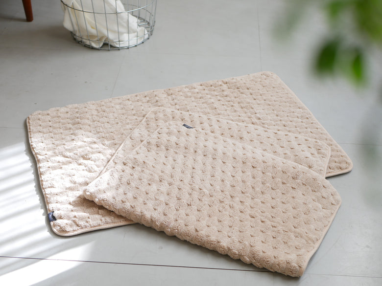 【CB JAPAN/シービージャパン】カラリポコ バスマット 2枚組