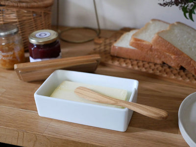 【B STYLE KITCHEN/ビースタイルキッチン】木蓋 バターケース 200g【受注生産品】