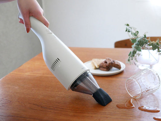 recolteコードレスウェット&ドライクリーナー ナチュラルホワイト