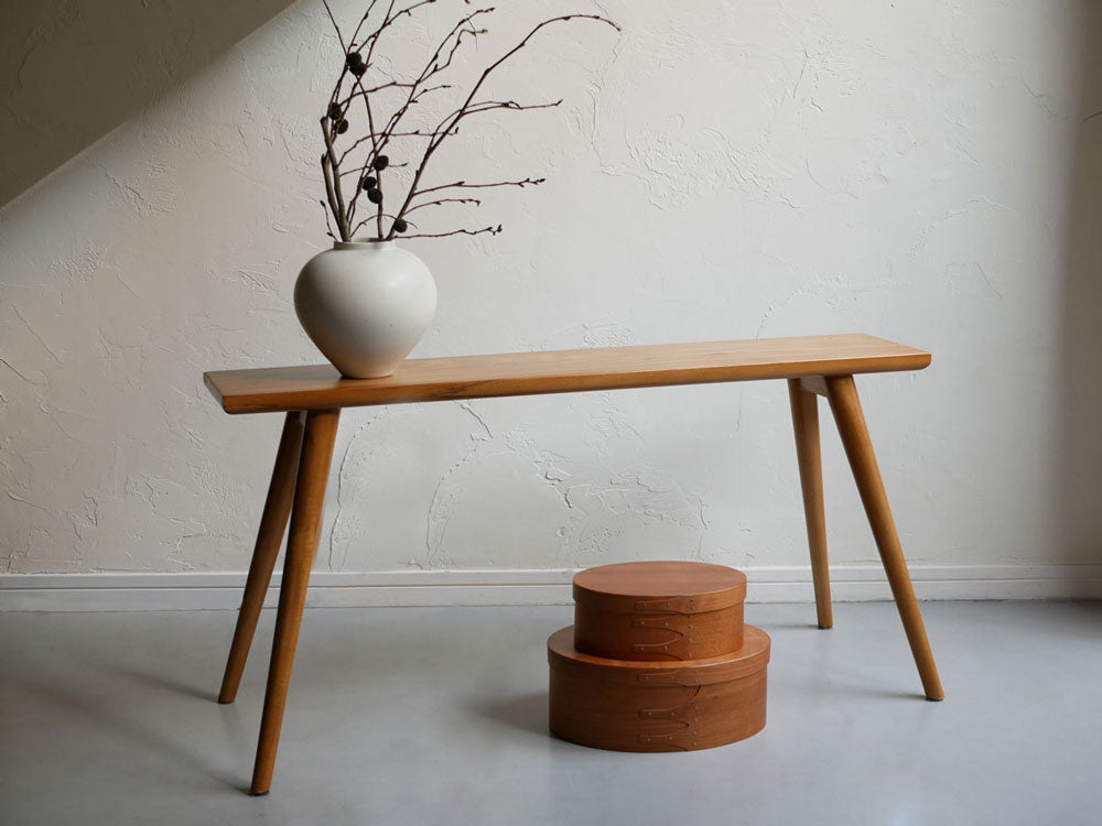 Comore Sun チークベンチ ワックス仕上げ こだわりすぎた、究極シンプルな「オリジナルチーク家具シリーズ
