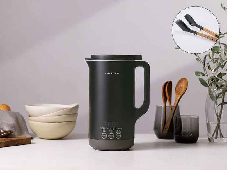 《ノベルティ付 》【recolte】自動調理ポット ラージ（シリコンスプーントング）