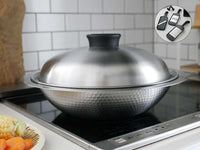 卓上鍋＆蒸し器Hinatalife限定セット / 30cm