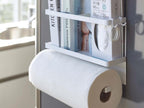 マグネット式紙タオルとラップのホルダー