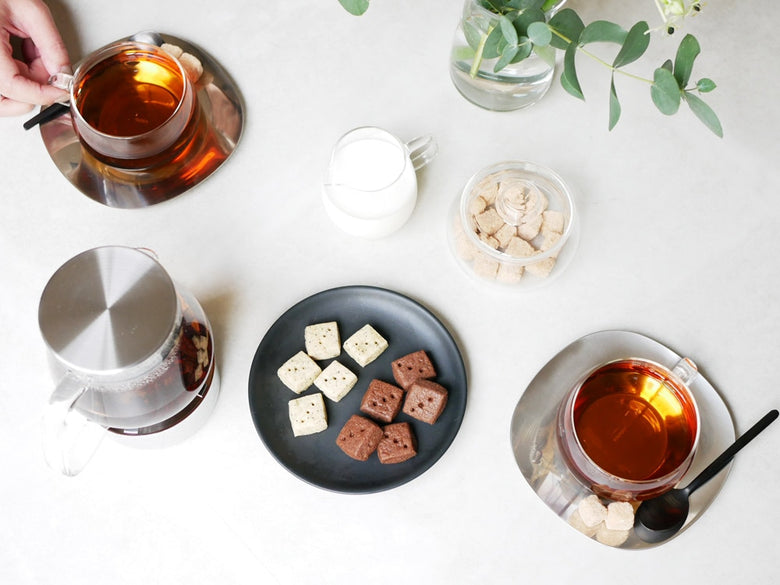 キントーUNITEAミルクピッチャー、耐熱ガラス製