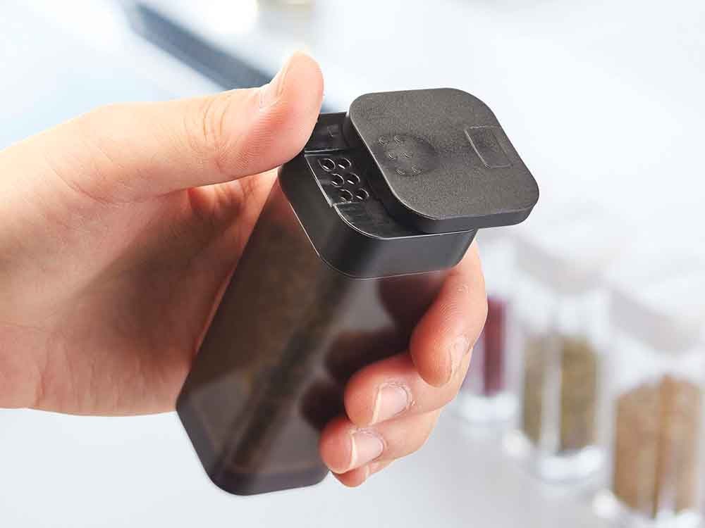 towerマグネットスパイスボトルL ブラック