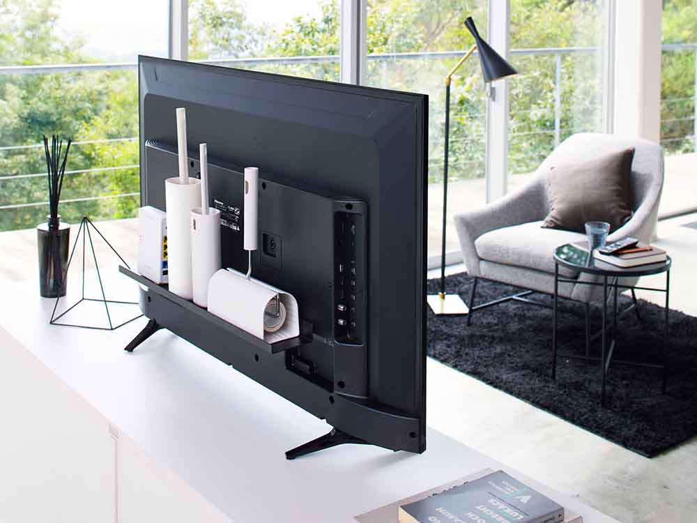 YAMAZAKIスマートテレビ裏ラック幅60cmの画像