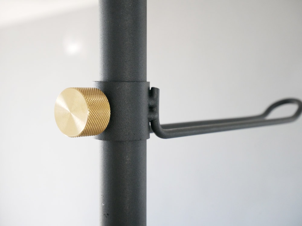 真鍮製パイプフック「ドローアライン」015 Hook B