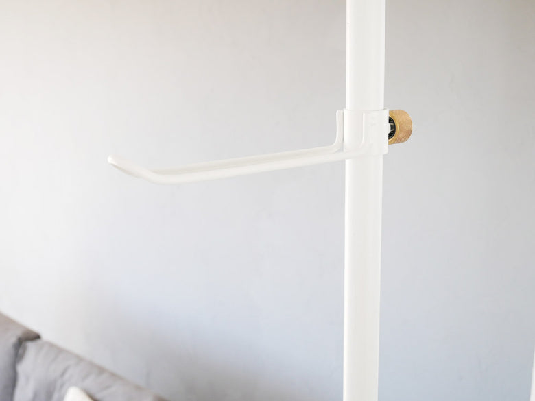 ドローアライン015フックB 鉄製の縦置き衣類ハンガー