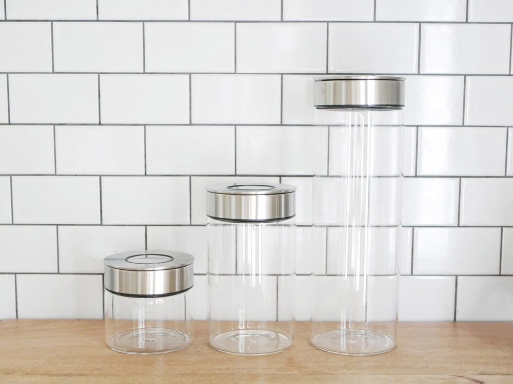 ダルトン製シリンダージャーとプレスリッド