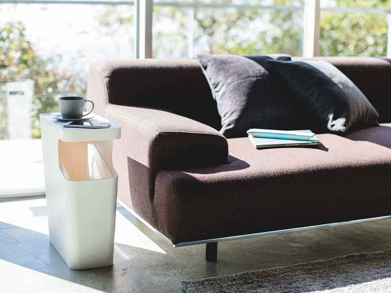 YAMAZAKI/towerのダストボックスとサイドテーブル