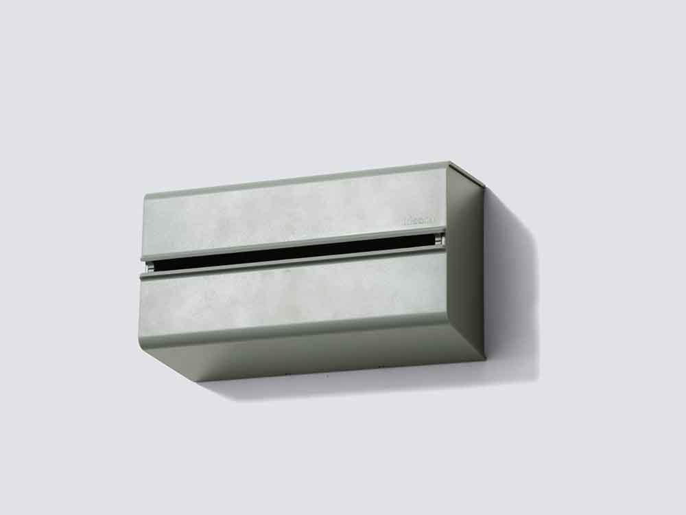 ideacoのウォール掛けペーパータオルケース アッシュ