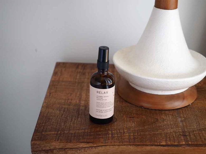 FARIBOLESバランシングルームミスト100mlのガラスボトル