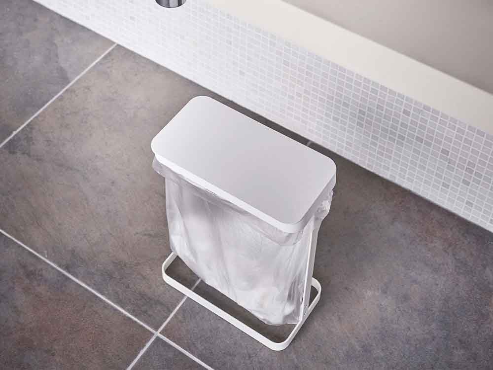 ルーチェのグレー分別ゴミ袋ホルダー