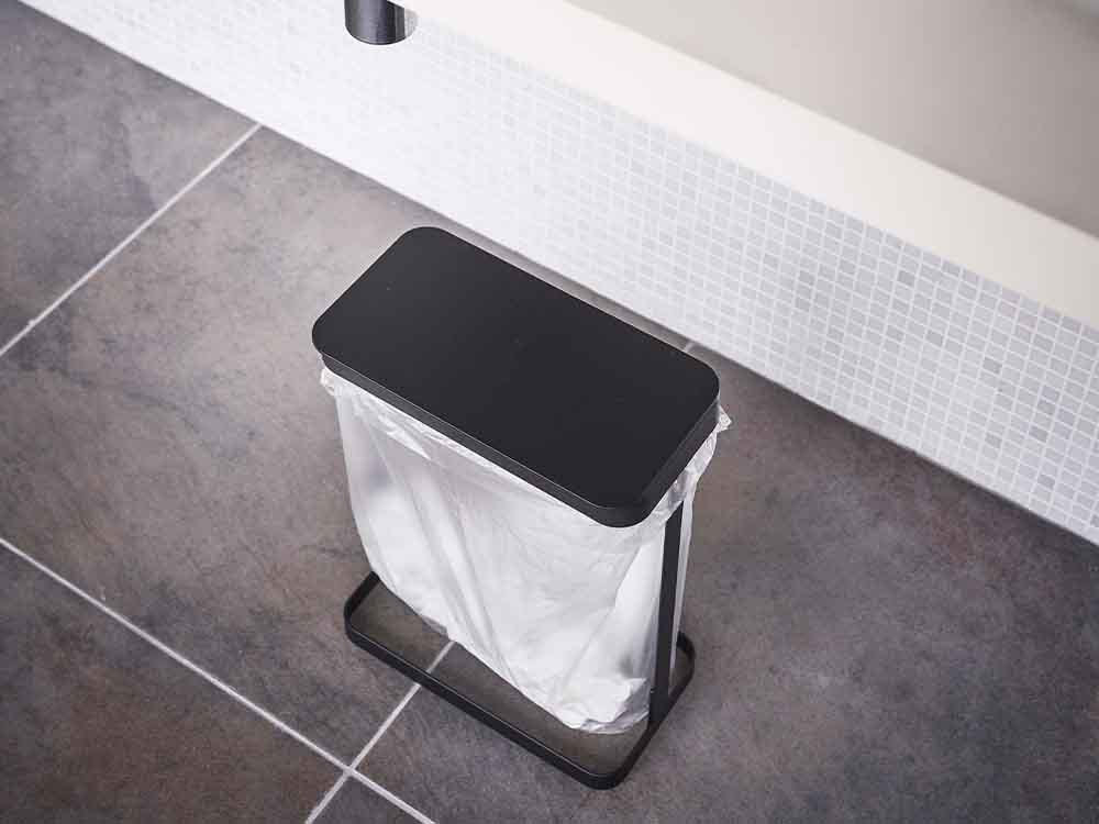 ルーチェの銀色分別ゴミ袋ホルダー