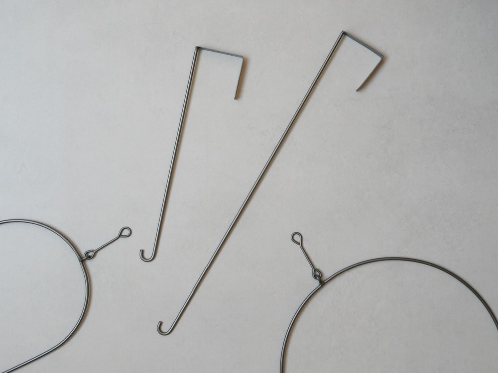 Horn Please MADEのアイアンリースフック