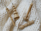 フィリピン産マンゴーウッド手作りクリスマスオーナメント