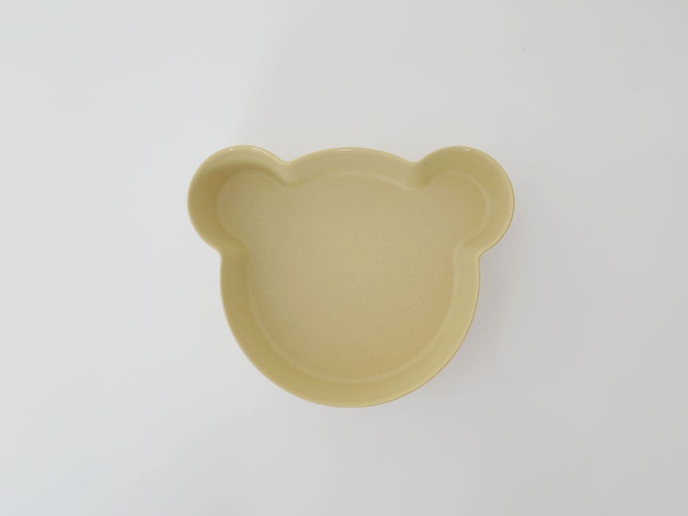 タック製ベア型キッズディッシュボウル