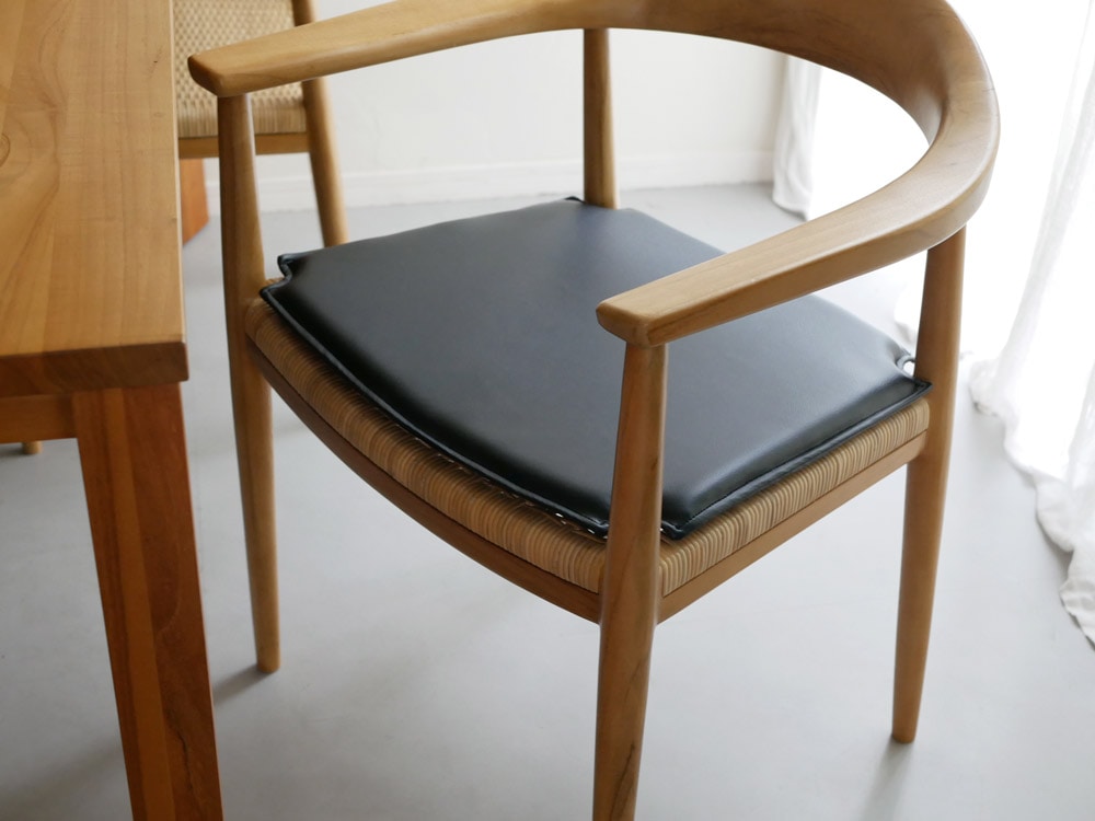 サンフラワーラタン　ダイニングチェア⑤専用クッション付き サンフラワーラタン 法人様限定 椅子 ダイニングチェア ラタンチェア