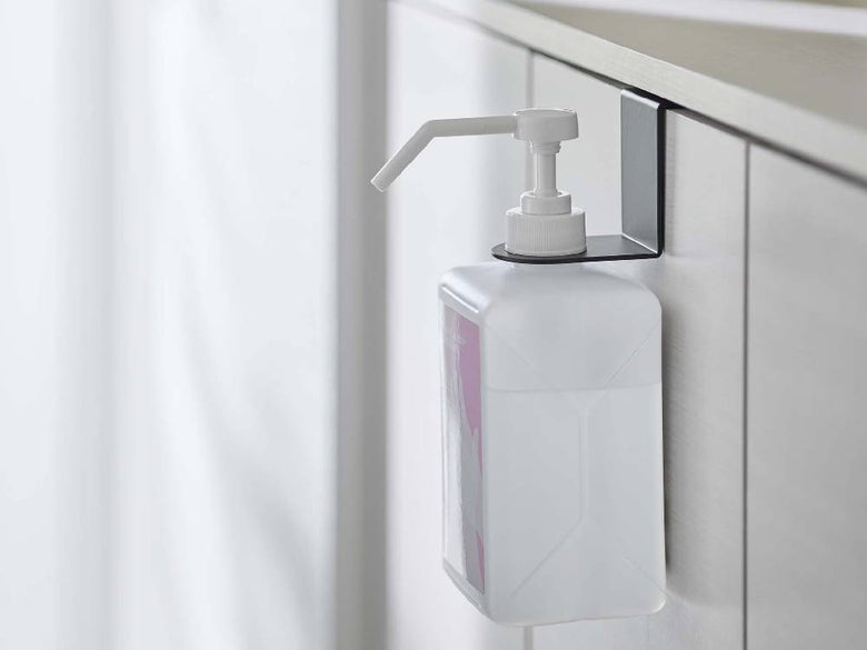 スマート引っかけアルコール除菌ボトルホルダー