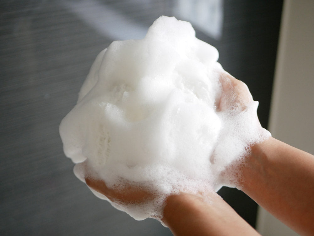 h tagブランドのボディウォッシュタオル