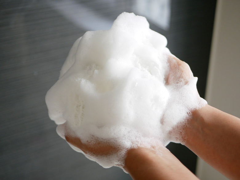 h tagブランドのボディウォッシュタオル