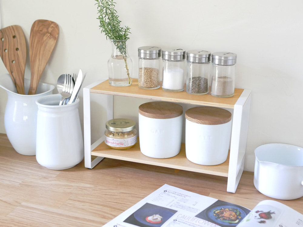 Yamazaki製toscaトスカキッチンラックの画像