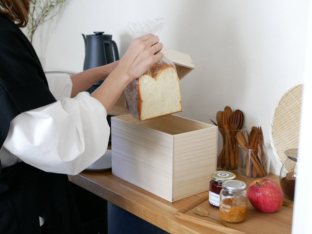 増田桐箱店】食パン 保存 桐箱【受注生産品】｜【公式】ひなたライフ