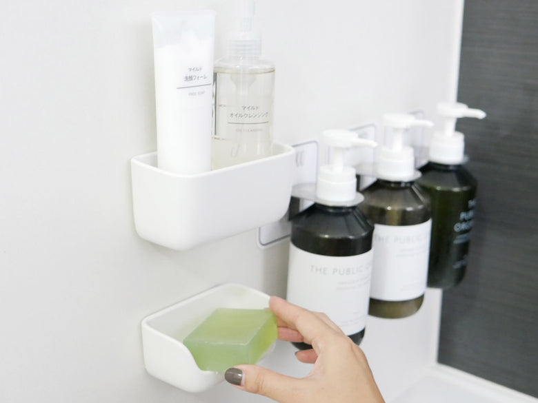 マーナのマグネット石鹸置き