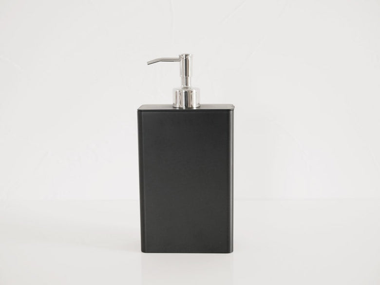 ヤマザキのタワー型スクエアスリム石鹸ディスペンサー