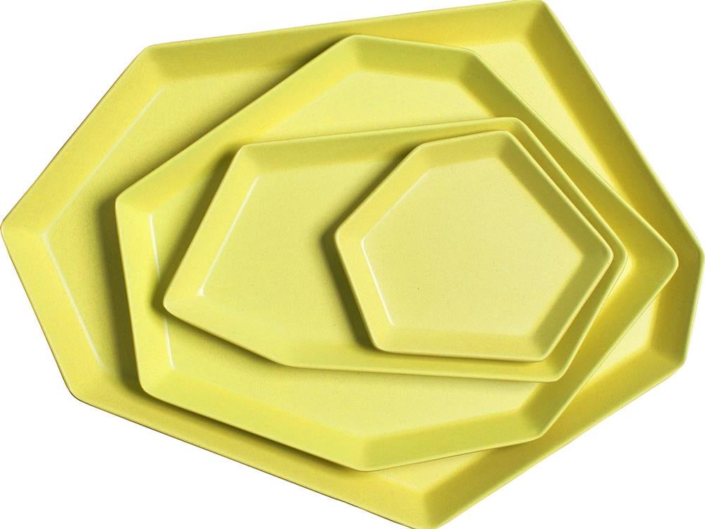 黄色のイデアコシマモリプレート