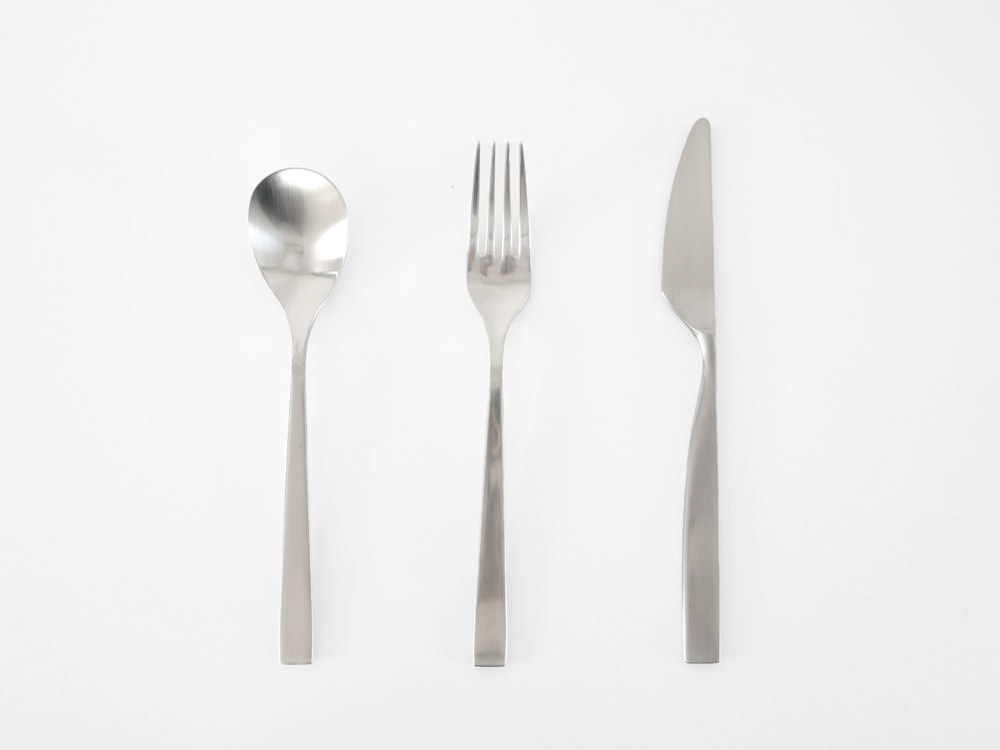 燕振興 SUNAOカトラリーセット、18-8ステンレス製