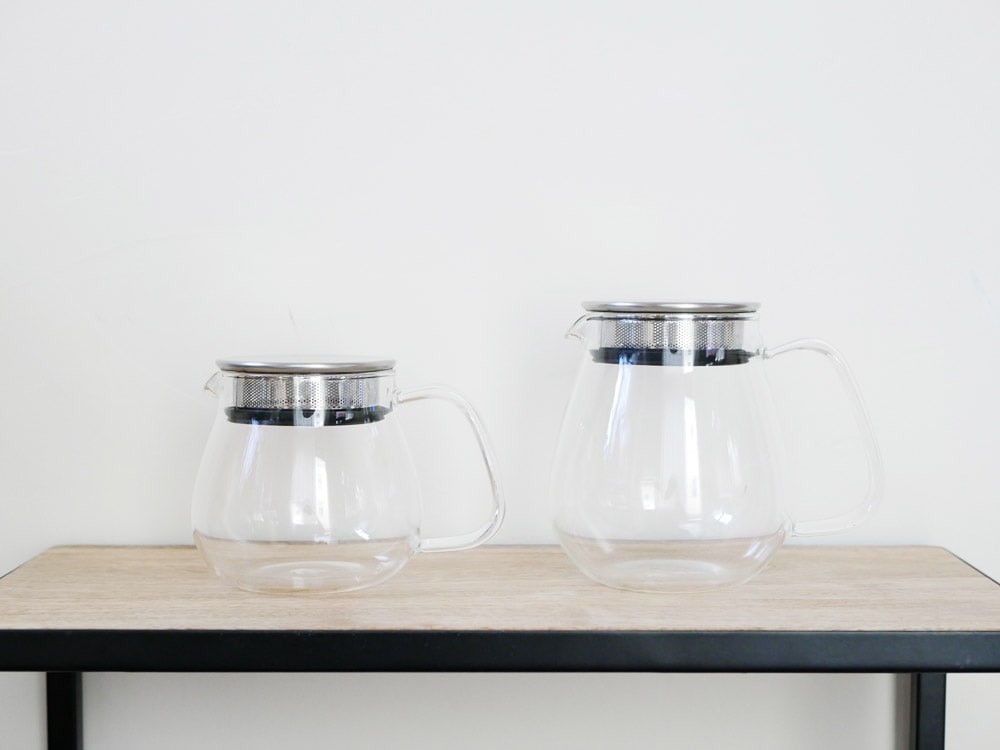 キントーUNITEAワンタッチティーポット、蓋、ピッチャーのセット