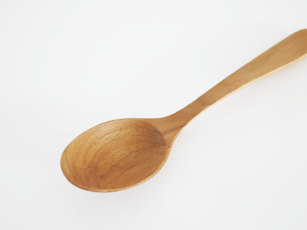 ホーンプリーズのTEAK WOOD製木製スプーンとおたま