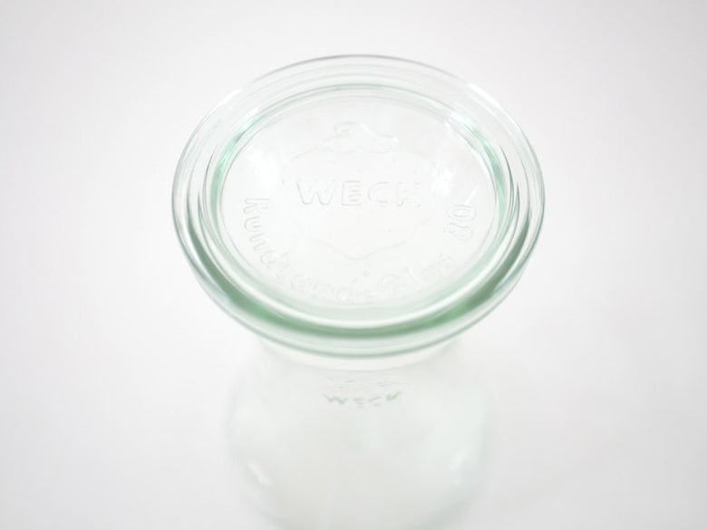 WECKデリカテッセンのガラス保存容器と蓋