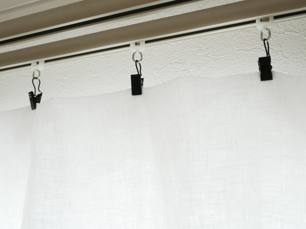 POSH LIVINGのアイアンカーテンクリップ6個セット