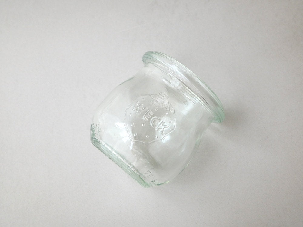 WECKミニチューリップのガラス瓶と蓋