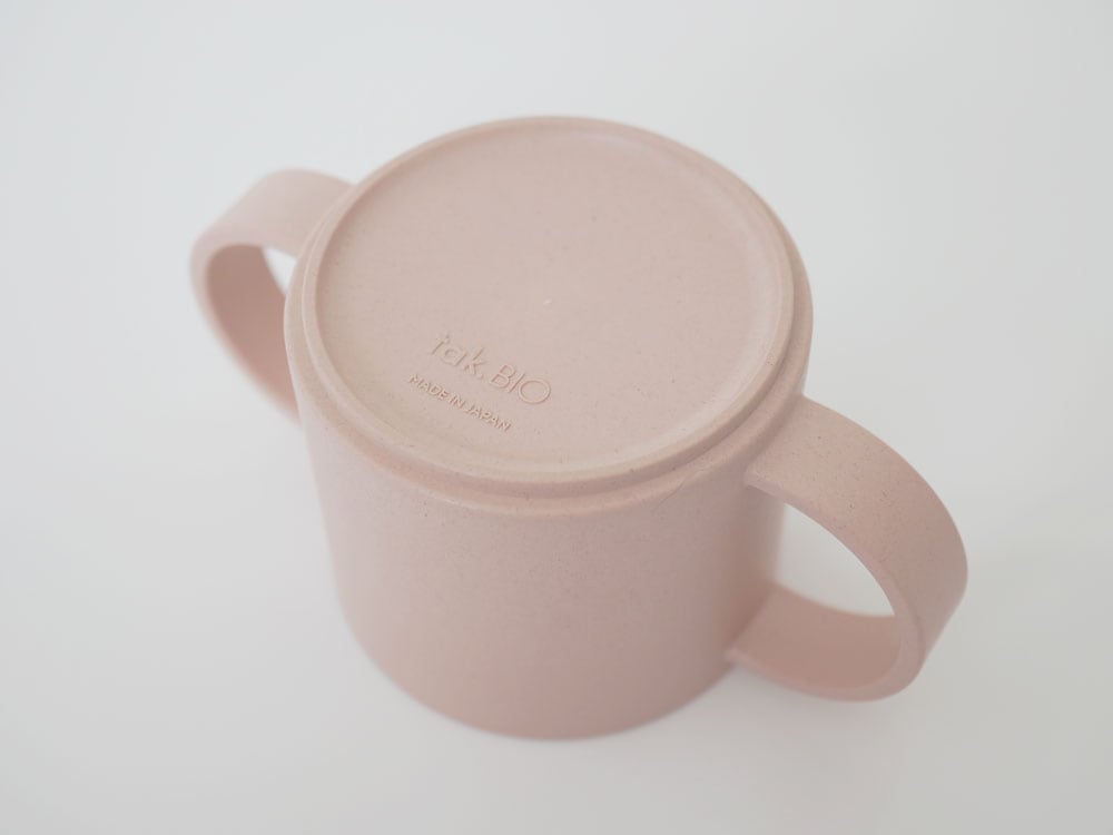 tak. ビオキッズディッシュマグ ホワイト