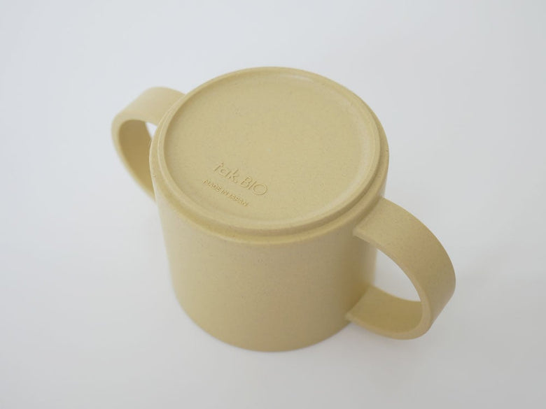 tak.ビオキッズディッシュマグ ホワイト