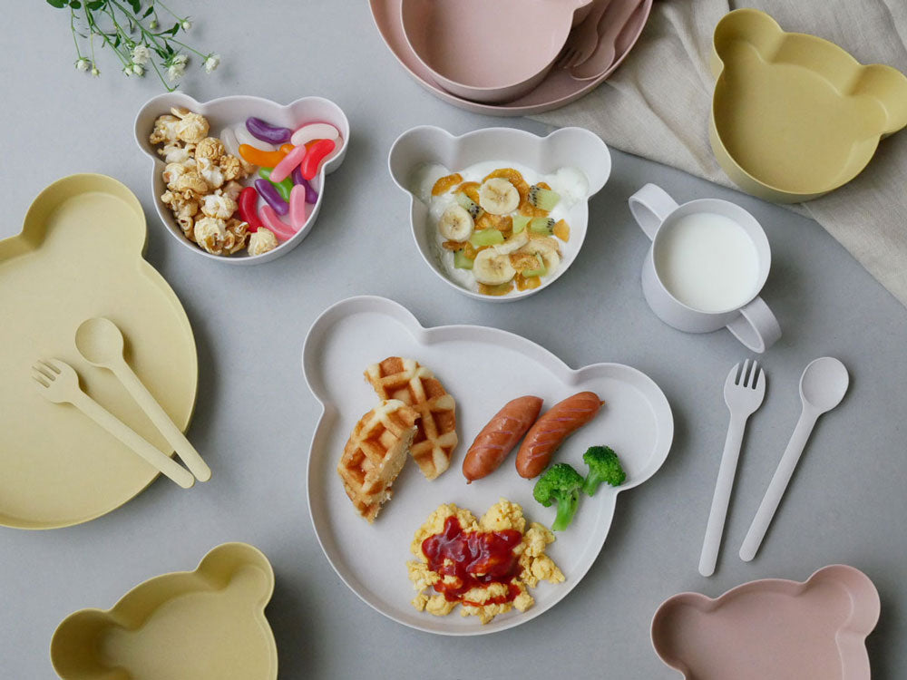 tak.ビオキッズディッシュカトラリー、スプーンとフォーク