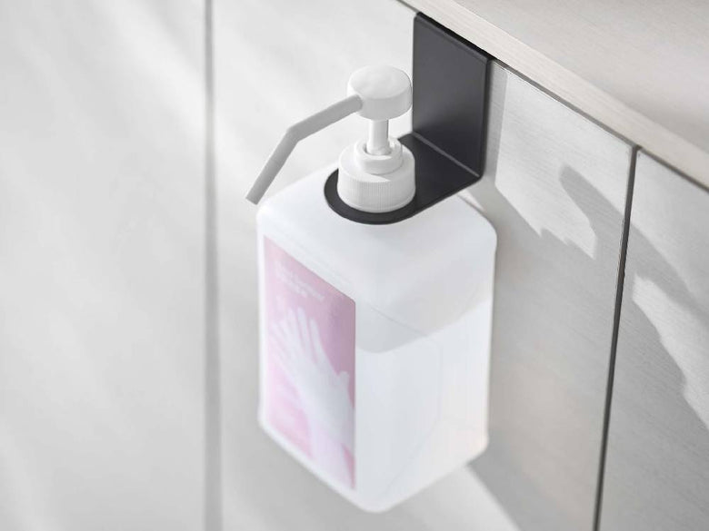 スマート黒色引っかけ式アルコールボトルホルダー