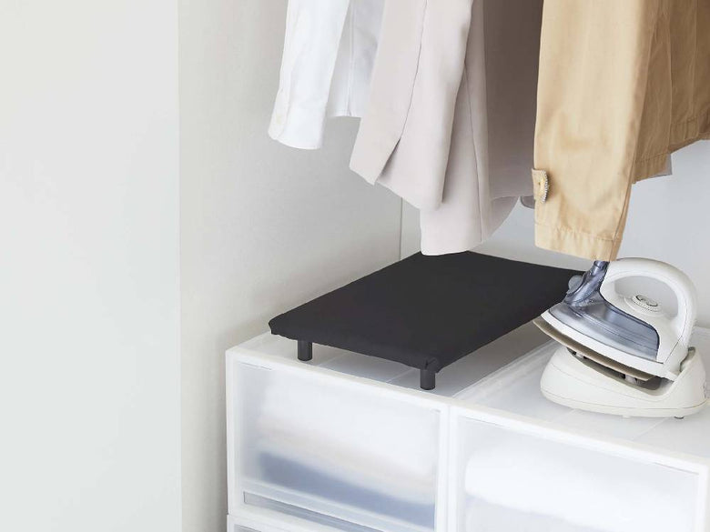 タワー卓上脚付き平型アイロン台