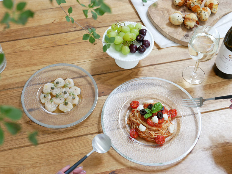 ダルトン グラステーブルウェア オーボプレート 22cm